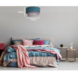  duolla - stropno svetlo trio 1xE27/15W/230V prečnik 45 cm tirkizna/siva/bela | Eponuda.com