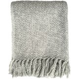 Malagoon Posteljna pregrinjala Light grey melee throw Siva Cene