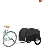 Prikolica za bicikl crna 45 kg željezna | shoptok.hr