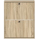  Ormar za cipele na zidu ALKMAAR 71 x 17 x 86 cm Hrast sonoma | shoptok.hr