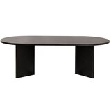 Kalune Design Črna klubska mizica v mat dekorju 60x119 cm Sable – | Shoptok.si