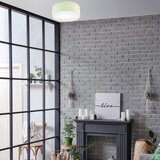  plafonsko svetlo sirja pastel double 2xE27/15W/230V prečnik 35 cm zeleno | Eponuda.com