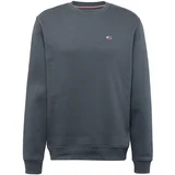 Tommy Jeans Sweater majica mornarsko plava / grafit siva / krvavo crvena / bijela