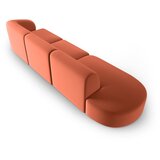 Milo Casa Ružičasta baršunasti sofa s desnim kutom 311 cm Paolo – | shoptok.hr