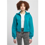 UC Ladies Ladies Short Oversized Zip Jacket watergreen | Shoptok.si