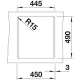 Blanco DALAGO 45 NEŽNOBELA 465x510/190 mm | ePonuda.com