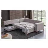 Atelier Del Sofa Ugaona garnitura na razvlačenje West Left, 230x285 cm, Krem Cijene