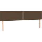  S oprugama i madracem tamnosmeđi 200x200 cm od tkanine | shoptok.hr