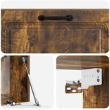  ormar za zid Zidne Dimljeni hrast 98 x 31 x 30 cm | shoptok.hr
