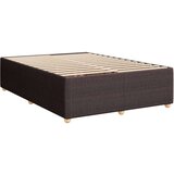 vidaXL Krevet s oprugama i madracem tamnosmeđi 160x200 cm tkanina | shoptok.hr