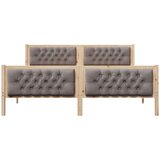 Konstrukcija postelje Taupe 180 x 200 cm Masivno borovo les, (5000084602) | Shoptok.si