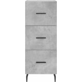  Visoka komoda siva betona 34,5x34x180 cm od konstruiranog drva | shoptok.hr