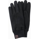 Ombre Men's eco suede gloves with welt - black | shoptok.hr
