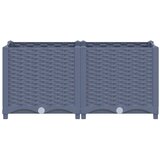  Povišena gredica 80x40x38 cm od polipropilena | shoptok.hr