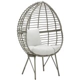 Bessagi Garden Vrtni Stol Mia, Siva, Bela, Jeklo | Shoptok.si