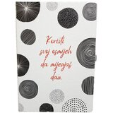 Poklon Dobra Ideja Rokovnik - Koristi svoj osmijeh da mijenjaš dan. Ne dopusti danu da mijenja tvoj osmijeh! | shoptok.hr