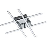Eglo lasana 1 plafonjera/1, led, 24w, d500, alu/hrom bela | Eponuda.com