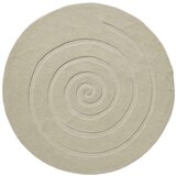 Think Rugs Krem-bela volnena preproga Spiral, ⌀ 180 cm Cene