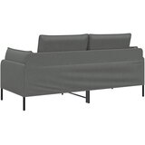SOFA za dvije osobe Tamnosiva 188 x 81 x 89 cm Tkanina Slike