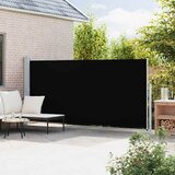  Uvlačiva bočna tenda za terasu 180 x 500 cm crna | shoptok.hr