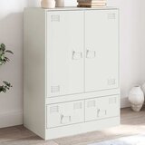 Furnova Visoka omarica bela 67x39x95 cm jeklo, (21949942) Cene