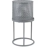Lonec kovina SWEN 18x18,5x37,5cm črn 1kos, (5000219661)
