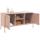 TV ormarić ružičasti 100,5 x 39 x 50,5 cm čelični | Eponuda.ba