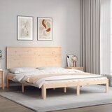  Okvir kreveta s uzglavljem veliki bračni od masivnog drva | shoptok.hr