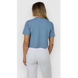 Salty Crew Even Keel Crop T-shirt dusty blue | Shoptok.si