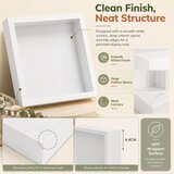 JMIATRY 4x 3D okvir za slike 20×20cm | Shoptok.si