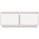  Stolić za kavu bijeli 80 x 50 x 35 cm od masivne borovine | shoptok.hr