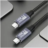 Kabl USB 3.2 na USB 3.2 8K/60 Hz, 20Gbps, 240W 2m, crni