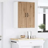 vidaXL Stenska kuhinjska omarica s polico Umetni hrast 60 x 31 x 80 cm | Shoptok.si