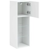 vidaXL TV ormarići s LED svjetlima 2 kom bijeli 30 5 x 30 x 90 cm | shoptok.hr