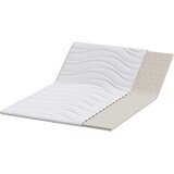  Nadmadrac Bijelo 140 x 190 cm Pleteno platno | shoptok.hr