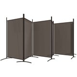 Sobna Paravan 6-delni antraciten 520x180 cm blago, (20594943) | Shoptok.si