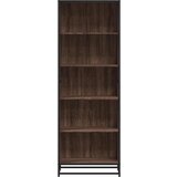vidaXL Knjižna omara rjavi hrast 60x35x170,5 cm inženirski les | Shoptok.si
