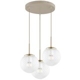 Brilagi Luster na sajli STELLA 3xE27/60W/230V bež/zlatna | Eponuda.com