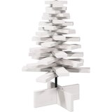  Drveno božićno drvce za ukrašavanje bijelo 60 cm puno drvo Bor | shoptok.hr