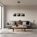  visilica na sajli karbon 3xE27/15W/230V crna/braon | Eponuda.com