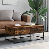  Stolić za kavu boja hrasta 100 x 51 x 40 cm konstruirano drvo | shoptok.hr