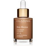 Clarins Skin Illusion Natural Hydrating Foundation posvetlitveni vlažilni tekoči puder SPF 15 odtenek 115 30 ml | Shoptok.si