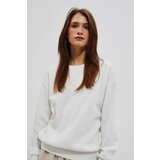 Marisse Women's Sweatshirt L-Bl-4001 Off White | Shoptok.si