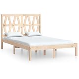  Posteljni okvir iz trdne borovine 120x190 cm, (20684283) | Shoptok.si