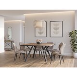 Marckeric Bež blagovaonske stolice u setu 4 kom Luna – | shoptok.hr