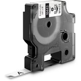 Dymo traka industrijska 9MM crna/bela
