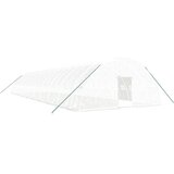  Plastenik s čeličnim okvirom bijeli 120 m² 20 x 6 x 2,85 m | shoptok.hr