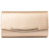 Shelvt Gold clutch bag with chain Cijene