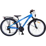 Volare Cross dječji bicikl 24" plavi s dvije ručne kočnice, 18 brzina | shoptok.hr