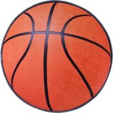Vitaus Narančasti periv dječji tepih ø100 cm Basketball – Cijene
